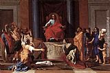 Nicolas Poussin Canvas Paintings - The Judgment of Solomon